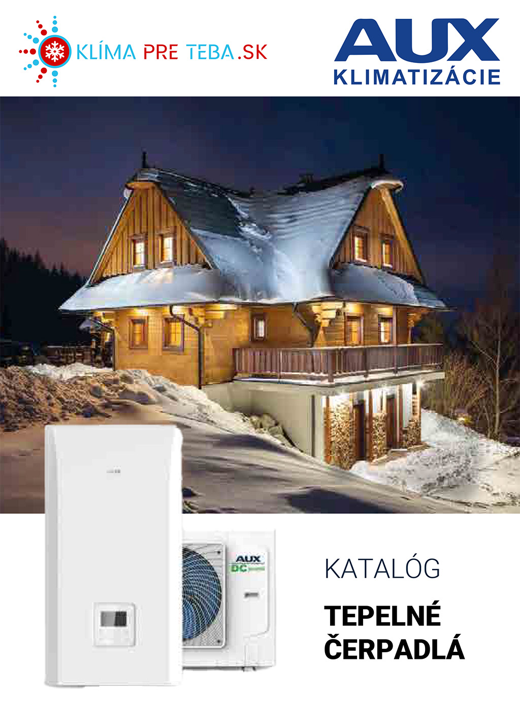 Katalóg AUX Tepelné čerpadlá